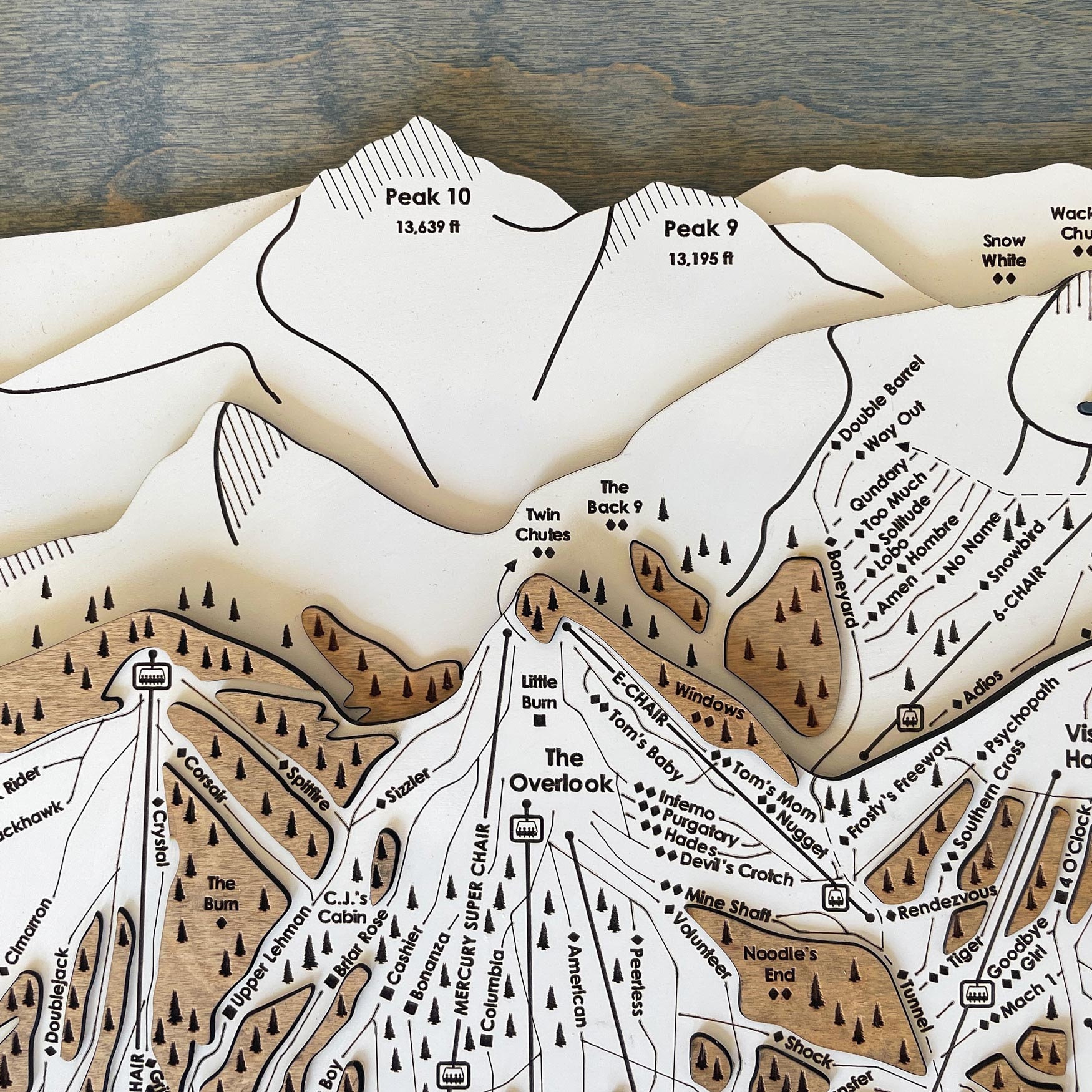 3D Breckenridge CO Ski Trail Map - Il Fullxfull.4706679890 Jv8r 