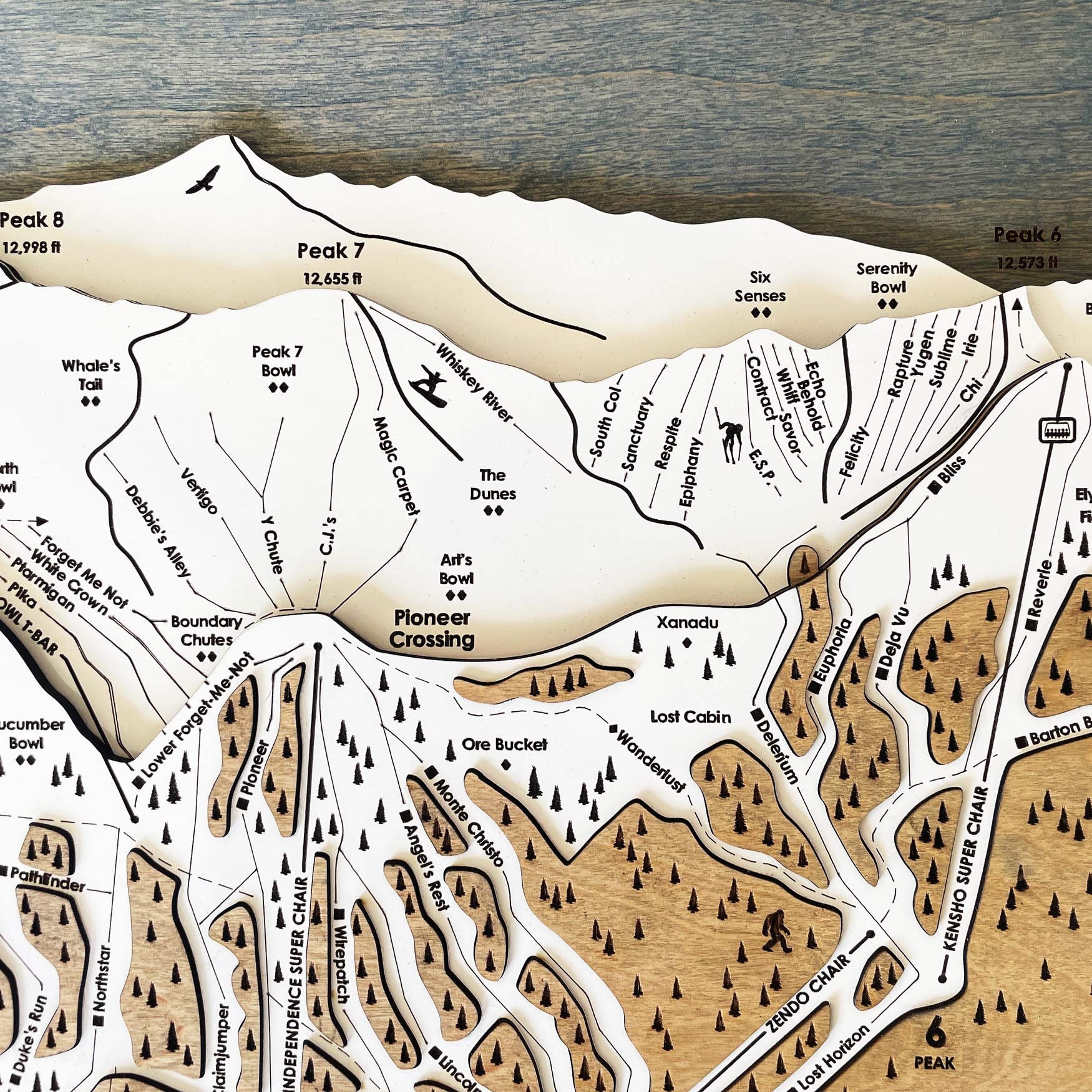 3D Breckenridge CO Ski Trail Map - Il Fullxfull.4754918759 Attw 