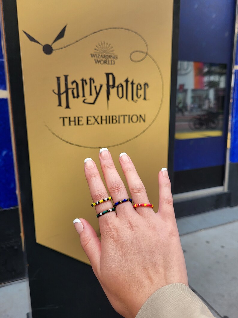 House Rings Got Harry Potter Hogwarts House Rings - Etsy