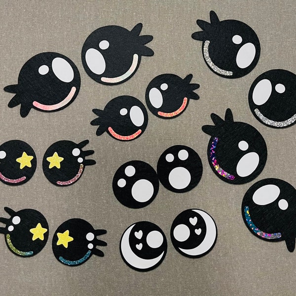 Felt Animal Eyes Etsy