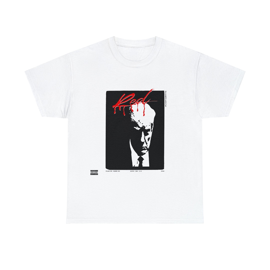 Trump Mugshot Whole Lotta Red T-shirt Mugshot Playboicarti - Etsy UK