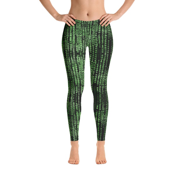 Matrix Leggings | Workout Leggings | Sleepwear | Loungewear | Printed tights | Yoga pants