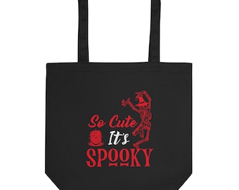 Spooky Tote Bag, Pumpkin Tote Bag, Spooky Tote Bag, Halloween Tote Bag, Retro Fall Tote Bag, Fall Tote Bag,