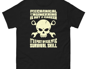 Camiseta de ingeniería mecánica postapocalíptica / Regalo divertido para ingenieros