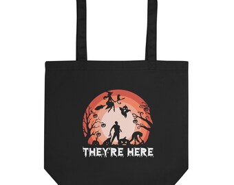 Witchcraft Tote Bag, Halloween Tote Bag, Retro Fall Tote Bag, Fall Tote Bag, Spooky Tote Bag,