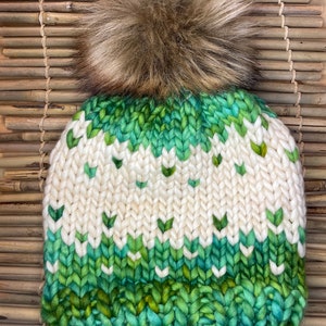 Baby/Kids' Winterfell Beanie Hand Knit Merino Wool Hat Made to Order