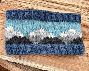Mountain Headband knitting PATTERN