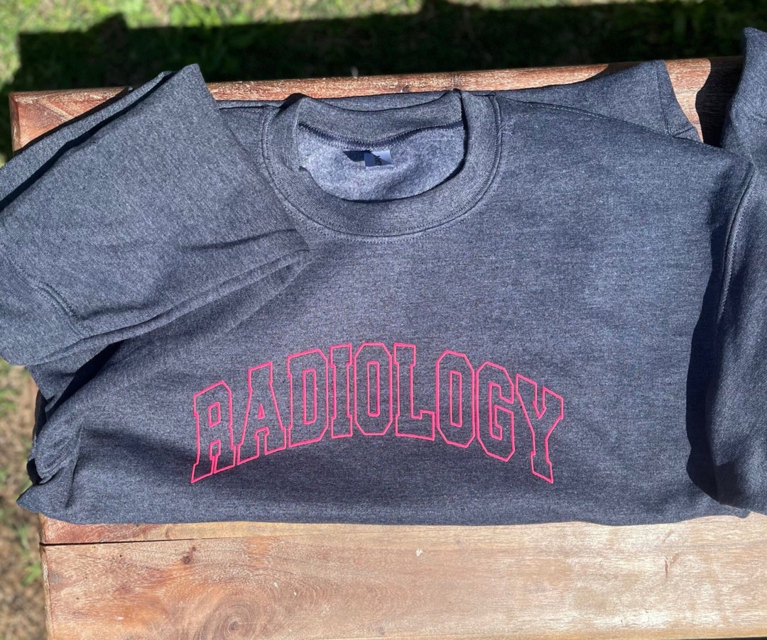 CUSTOM RADIOLOGY Sweatshirt Xray Tech CT Tech Cute Rad Tech Etsy