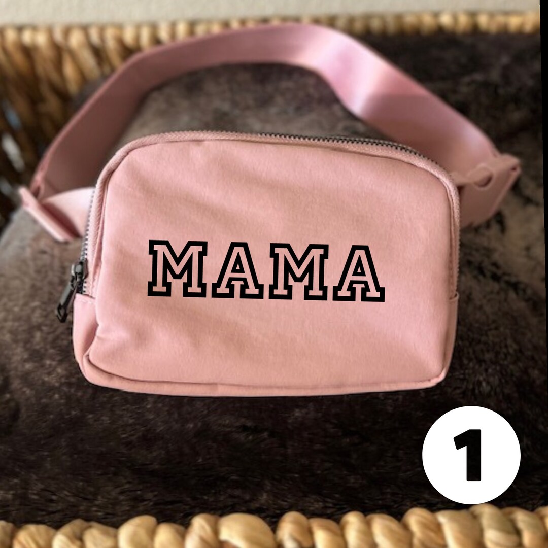 Light Pink Custom Fanny Pack Festival Bag Concert Bag Etsy