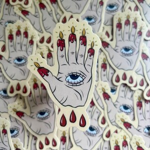 Hand of Glory Vinyl Sticker