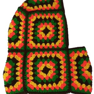 Crochet balaclava, balaclava hat, granny square balaclava, winter hat, knit balaclava, crochet colorful balaclava, balaclava, christmas gift