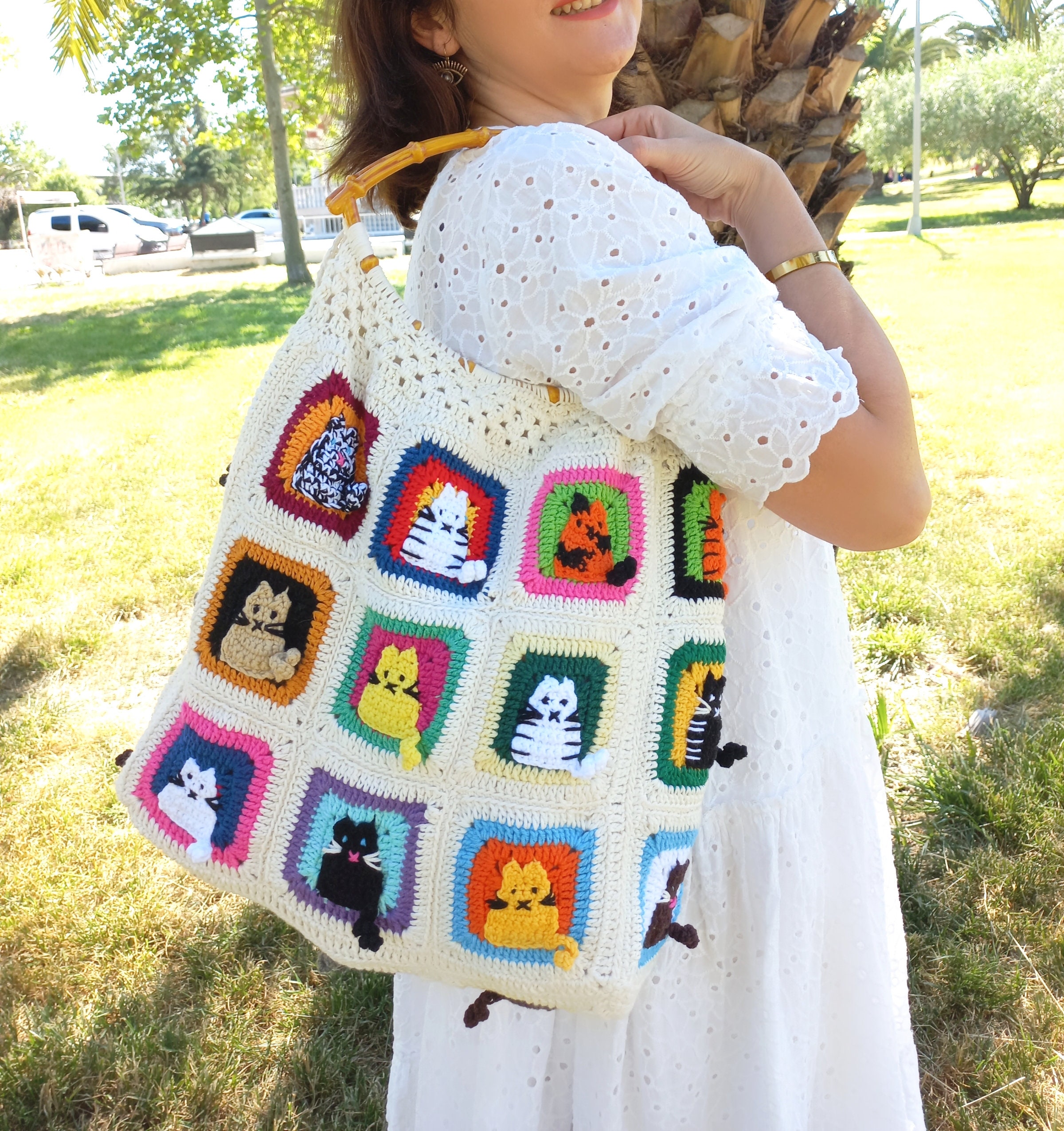 ★大人気★ [KINDERSALMON] HAND MADE KNITTED TOTE BAG il_fullxfull.6080619739_ijqk.jpg