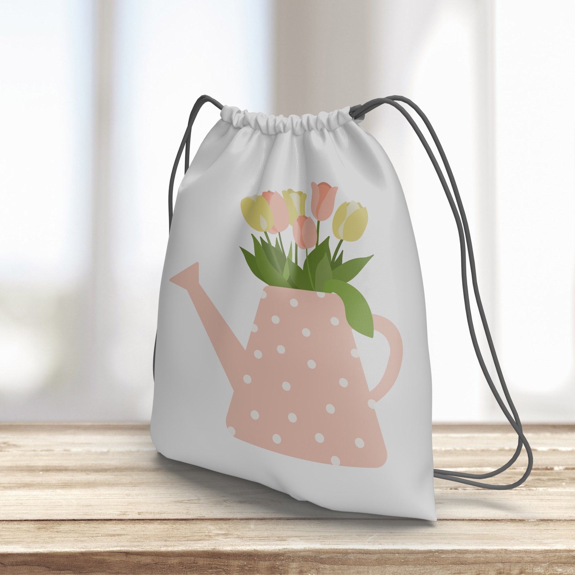 Tulips Svg, Flower Svg, Clipart & Image Files, Floral Clipart