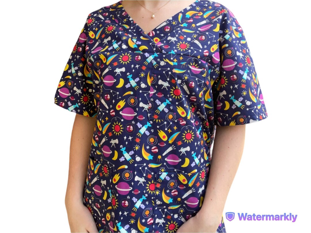 UNISEX SCRUB TOPS. 100 Cotton. for All Healthcare and Medical Etsy