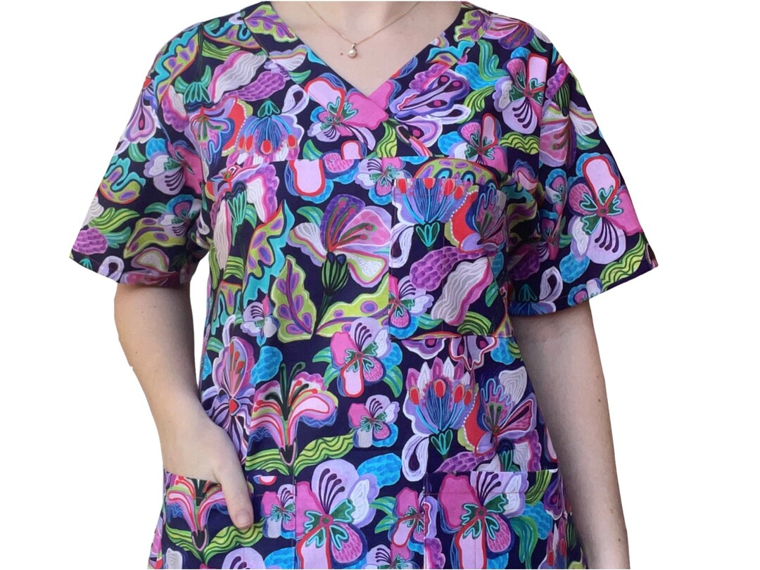 SCRUB TOPS. 100 Cotton. for All Healthcare and Medical Etsy