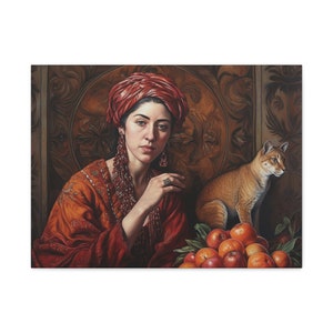Oranges - Matte Canvas, Stretched, 1.25&quot;