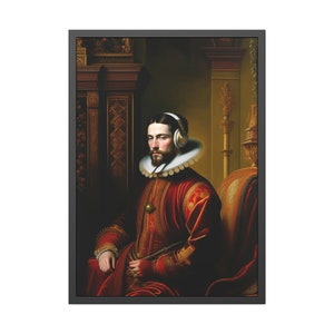 The Duke&#39;s Beats: A 16th-Century Portrait of Musical Taste - Framed Paper Posters