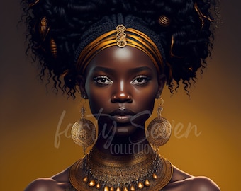 African Goddess Digital Download - Etsy