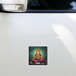 Lord Ganesh Bubble-free stickers