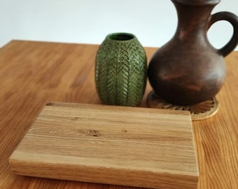 Dulcimer pequeño de roble | tabla de cortar | tabla de cortar | tabla de desayuno | Tabla para barbacoa de madera de roble