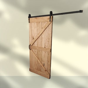 Rustic Barn Door Sliding Oak Door