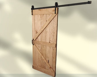 Rustic Barn Door Sliding Oak Door