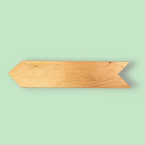 Oak sign signpost sign blank B goods | Wooden sign | Sign for lasering | Sign for engraving | Signpost for engraving | Laser CO DIY