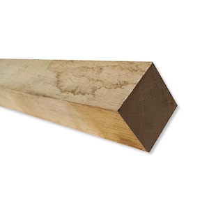 Oak squared timber 10 x 10 x 50 cm – Robust turning blank for creative woodworking, turning wood oak solid wood squared timber