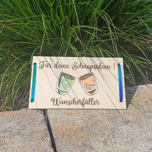 Cumplidor de deseos, idea loca, SVG, DXF, láser, corte láser, regalo en efectivo, cumpleaños,