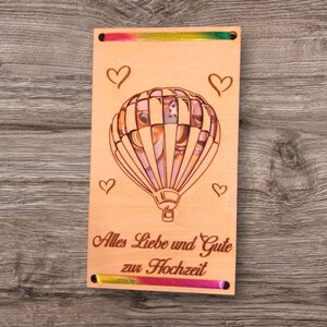 Desiderio, matrimonio, palloncino, felicità, amore, DXF, SVG e Lightburn