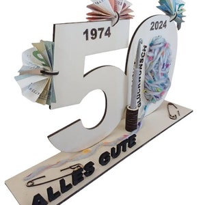 50, Geburtstag, Wolle, Wollkneul, Stricken, Haekeln, SVG, DXF, Laser, Lasercut, Geburtstag