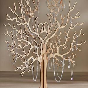 Baum, 4mm, Deko, Geschenk, Lasercut, SVG, DXF, Lightburn,