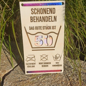 Wensvervuller, 50, SVG, DXF, Laser, Lasercut, Geldgeschenk, Verjaardag,