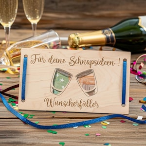 Wish fulfiller, crazy idea, SVG, DXF, laser, laser cut, cash gift, birthday