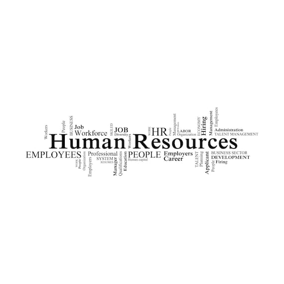 HR Office Decor, Human Resources Wall Art, printable