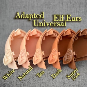 Adapted Elf Ears for all types of Natural skin tone Blythe dolls