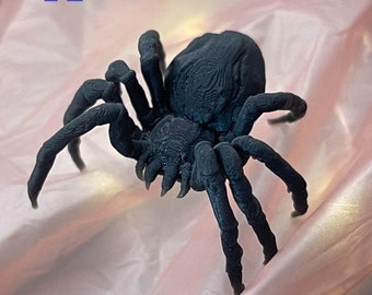 ハロウィンミニチュア樹脂製スパイダー：ブライスドール用アクセサリー（1/6＆1/12スケール）