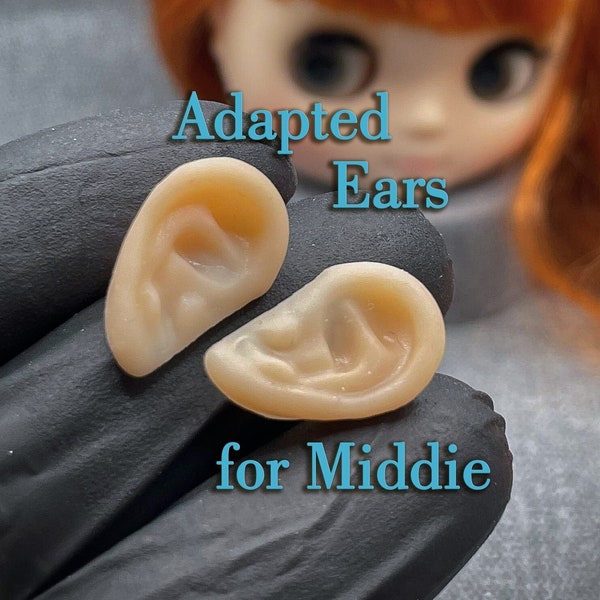 Adapted Ears for Middie Blythe, Ears for Customizing
