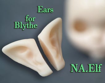 Ears for all Blythe dolls. NOT Adapted Model NA.Elf