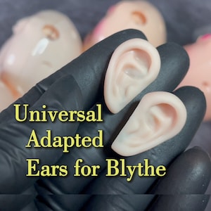 Adapted Ears for all types of Blythe dolls Model A01.