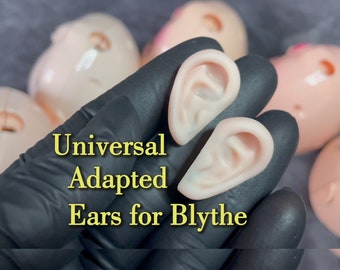 Adapted Ears for all types of Blythe dolls Model A01.