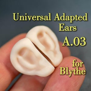 Adapted Ears A03 for Blythe Dolls – Perfect Shape, Easy Fit