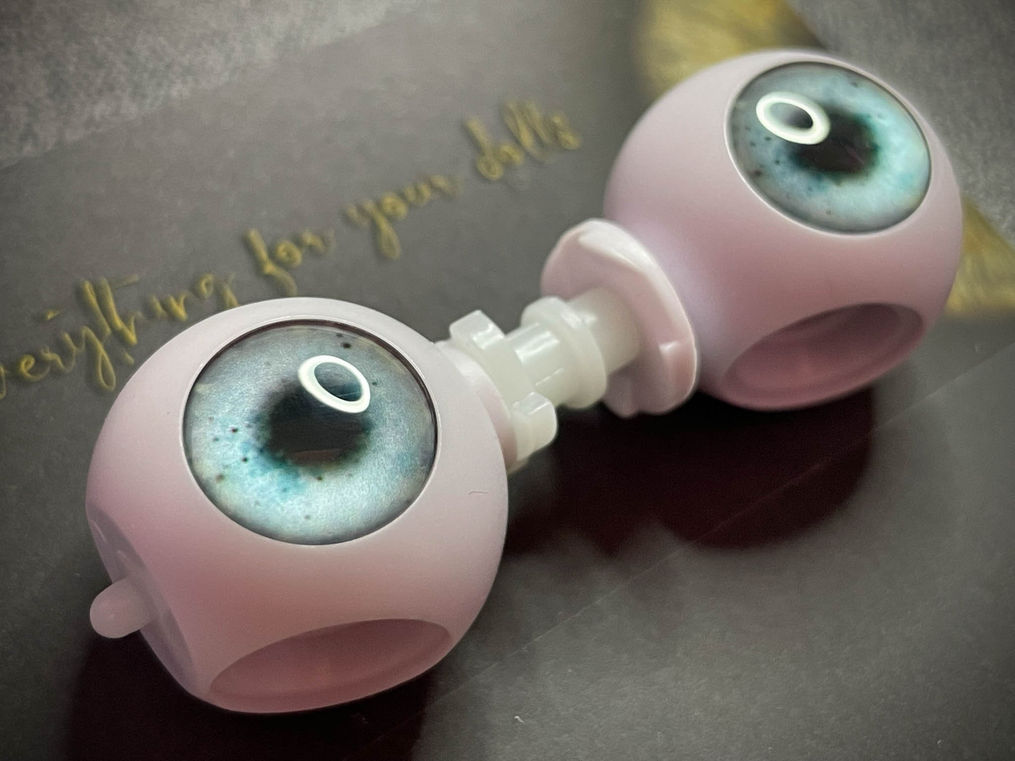 No.17 カスタムブライスドール用アイチップ4個セット - 14mm リアルな