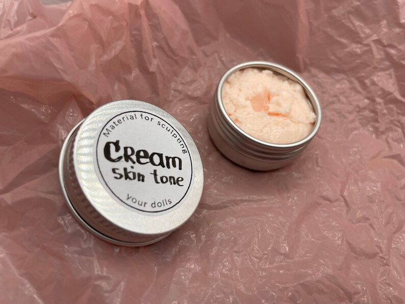 Modeling paste, craft supplies, customizing tools, and a UV lamp for doll face making. Modeling paste is often used to sculpt facial features, while customizing tools can be used to add details like lips or eyeshadow.