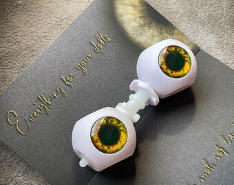 D15. Realistic and Fantasy eyes chips for Custom Blythe Dolls - 14mm