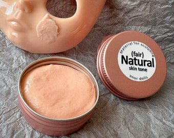 Blythe Doll Sculpting Paste: Fair Skin Tone, 3D Effect