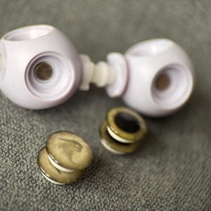 Blythe Eye Socket Set and 2 Pairs of Unique Magnetic Eyes 14mm