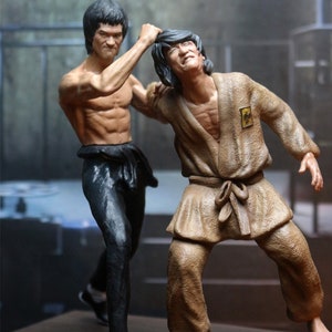 Bruce Lee & Jackie Chan Figure DUANG China.X-H figure statue Enter The Dragon