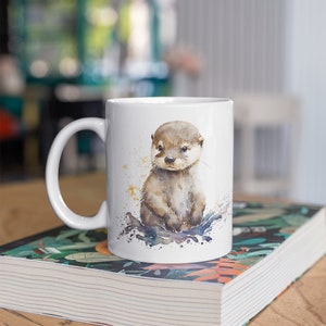 Otter cup | Animal Cup | Two-sided printing