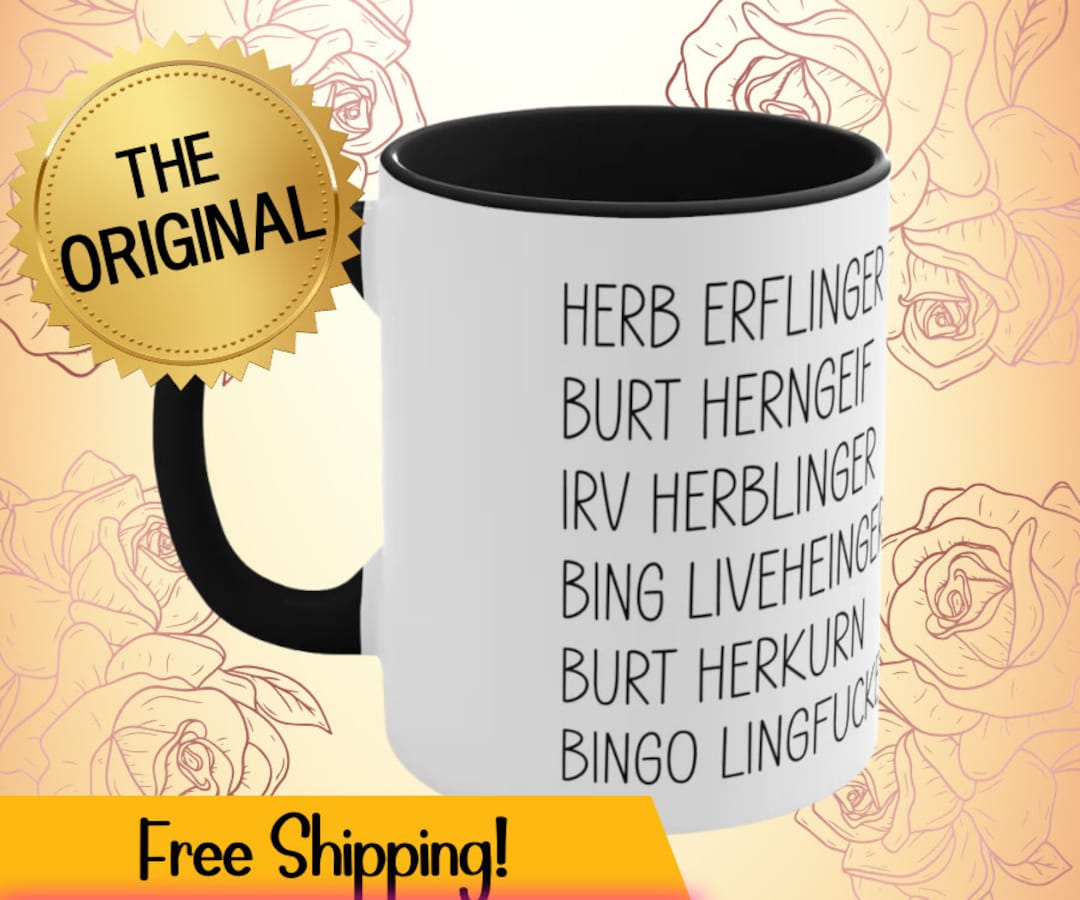 Herb Ertlinger Coffee Mug, Moira Rose Mug, Schitt's Creek Coffee Mug